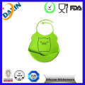 2015 China Supplier Cheap Food Grade Baby Silicone Bib